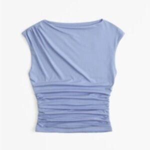 Abercrombie draped top NWT